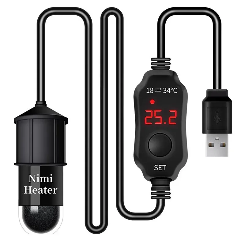 Marine Aquarium Nano - Universele Mini Aquarium Verwarmingsstaaf Visbak Verwarming