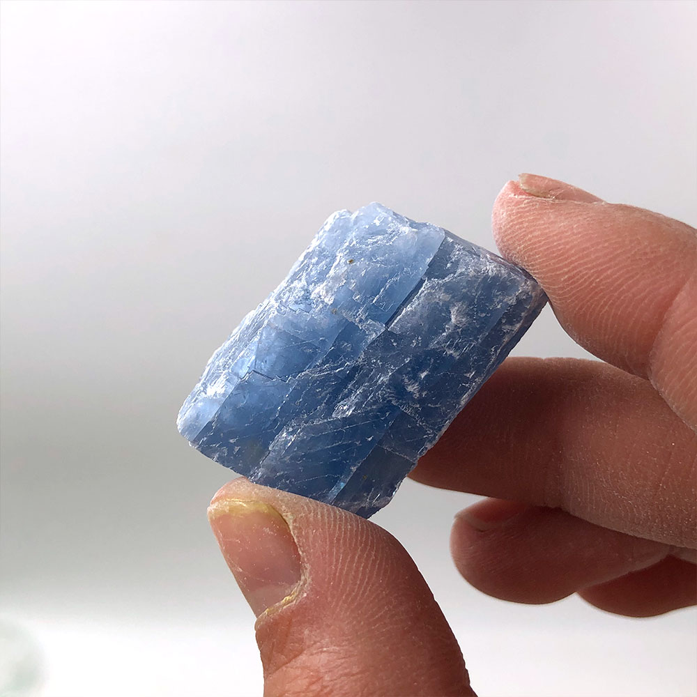Aquarium Marine Stone - 1Pc Natuurlijke Ruwe Blauwe Calciet Ruwe