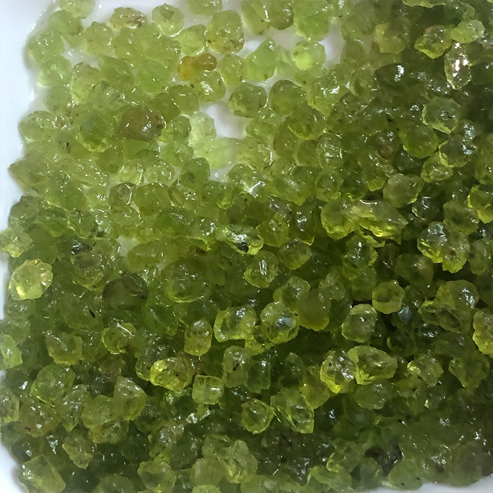 Aquarium Marine Stone - 20 g/pak Natuurlijke Peridot Olivijn Quartz