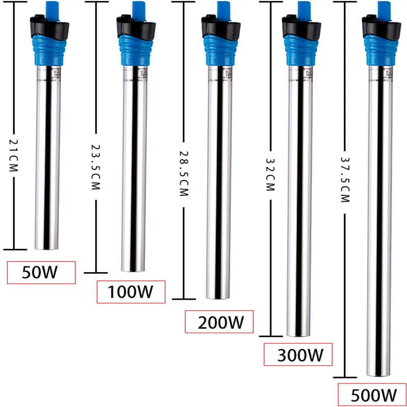 Marine Aquarium Nano - 50W/100W/200W/300W/500W Dompelbare Aquariumverwarmer Aquarium Aquarium Aquarium