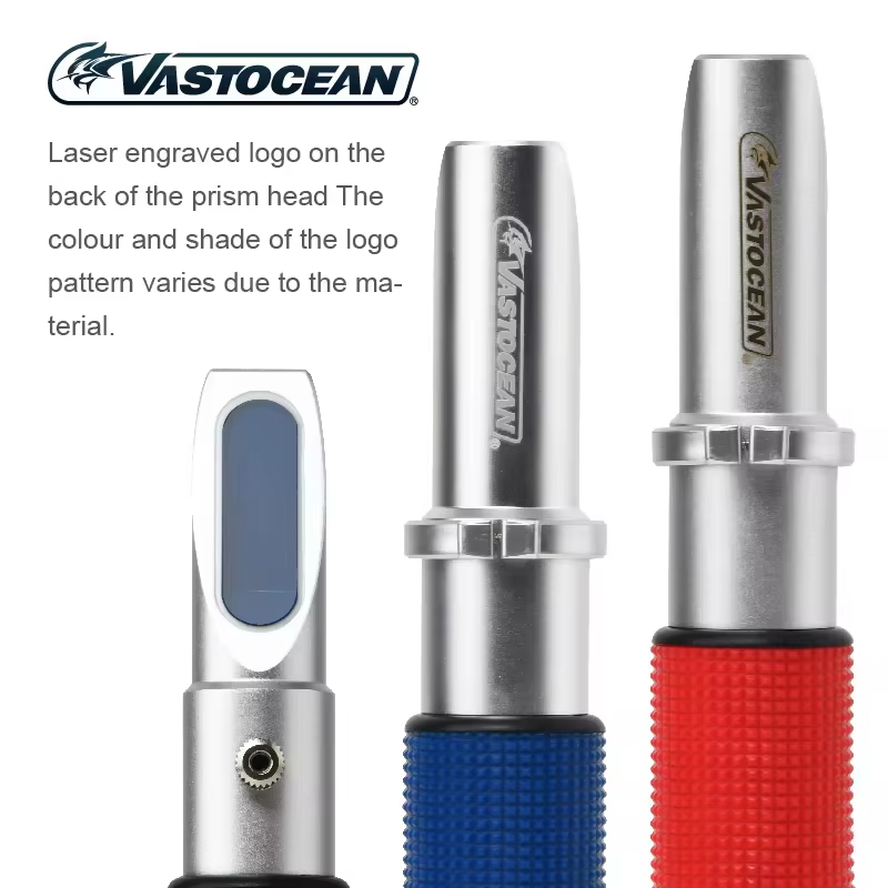 Marine Aquarium Hydrometer - Vastocean zoutwaterrefractometer, optische hydrometer, zoutgehaltemeter voor