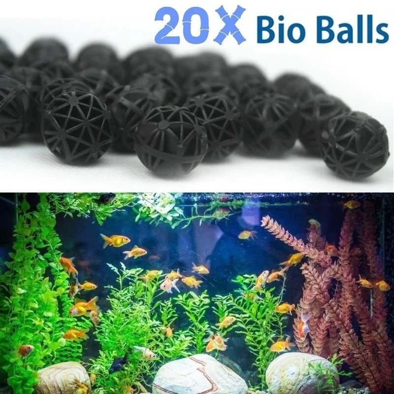 Marine Aquarium & Regional Centre - 20 Stuks 16mm Aquarium Filter Bio