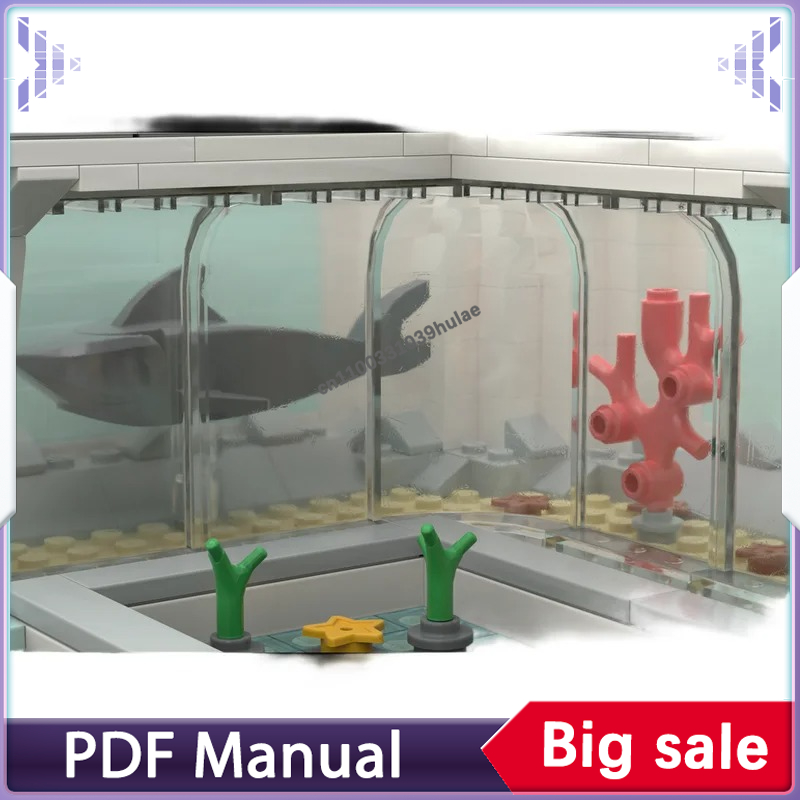 Stad Aquarium MOC Bouwstenen Z - Marine Life Aquariums recensie en prijs