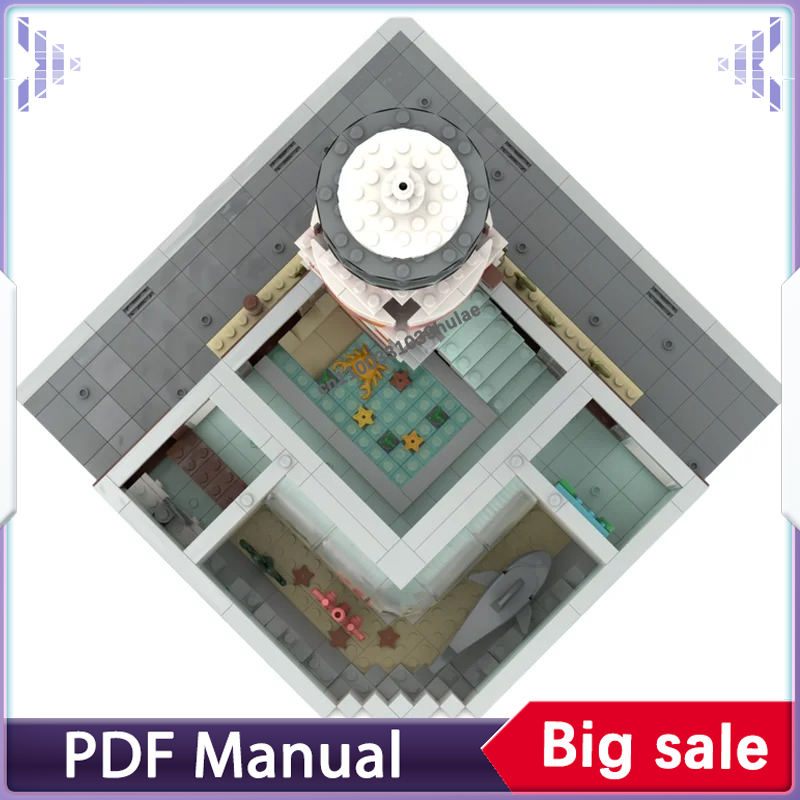 Stad Aquarium MOC Bouwstenen Z - Marine Life Aquariums recensie en prijs