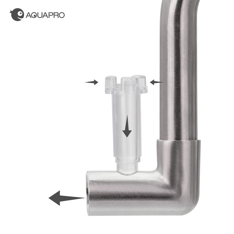 AQUAPRO Mini RVS Instroom Uits - Marine Aquarium Water recensie en prijs