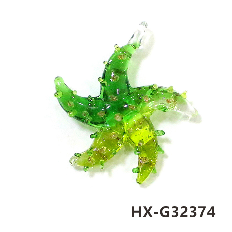 miniatuur glas zeester hanger  - Marine Life Aquariums recensie en prijs