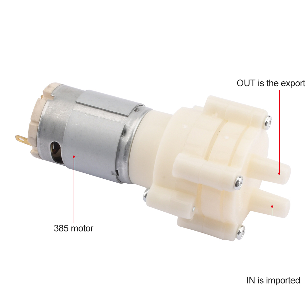 R385 Waterpomp DC 6-12V Membra - Marine Aquarium Hydrometer recensie en prijs