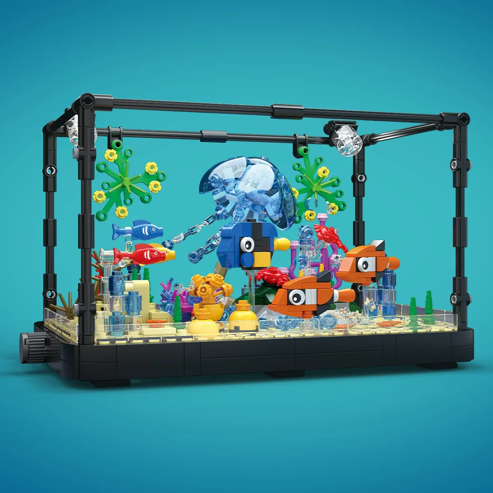 Aquarium bouwsteenset met lich - Marine Aquarium & Regional Centre recensie en prijs
