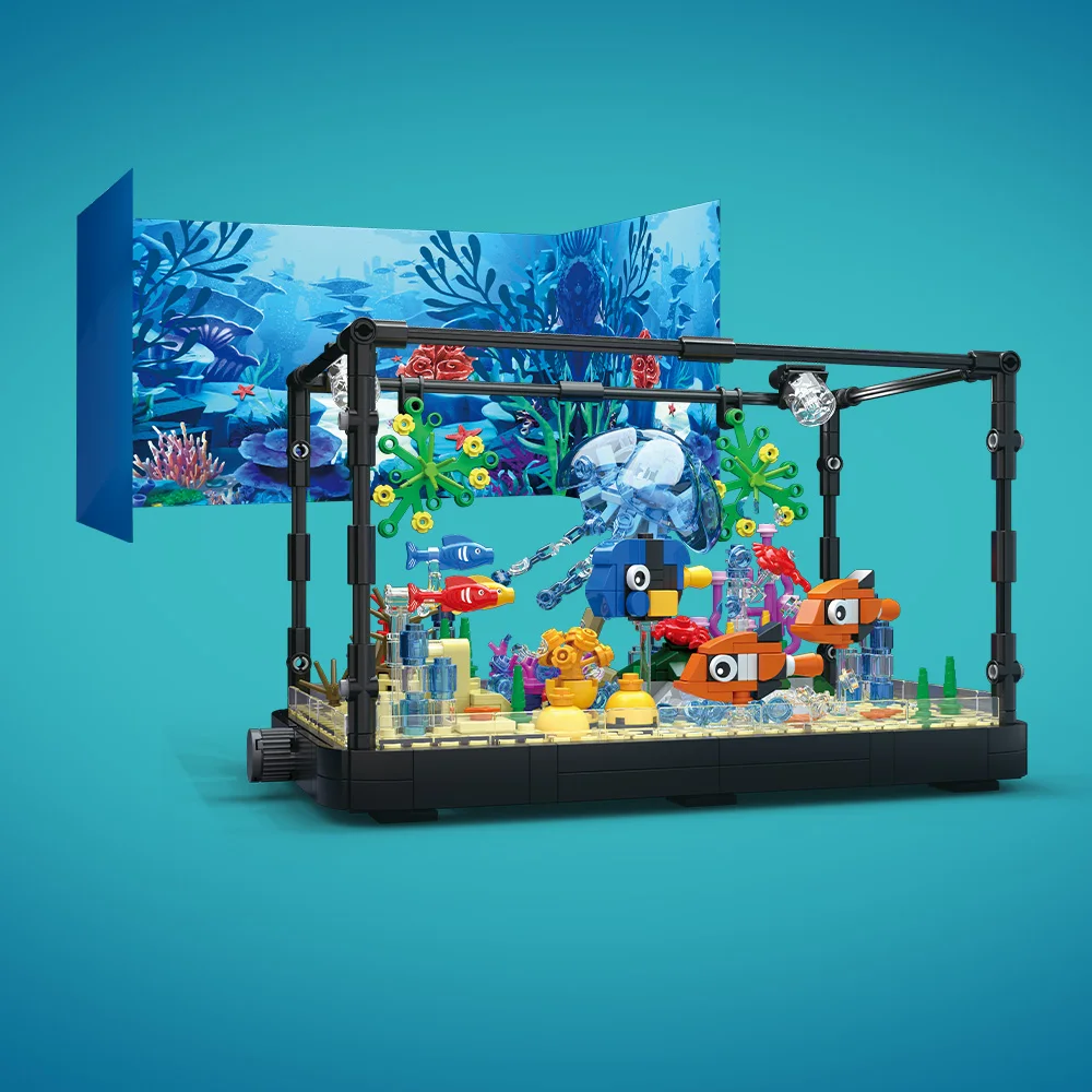 Aquarium bouwsteenset met lich - Marine Aquarium & Regional Centre recensie en prijs
