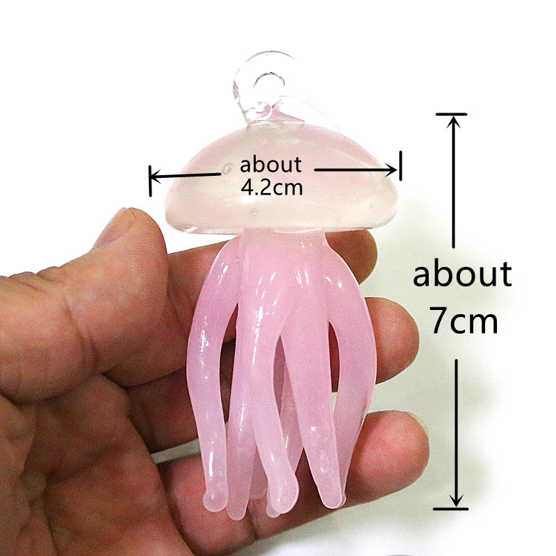 Roze Kwallen Glazen Hanger Leu - Marine Life Aquariums recensie en prijs