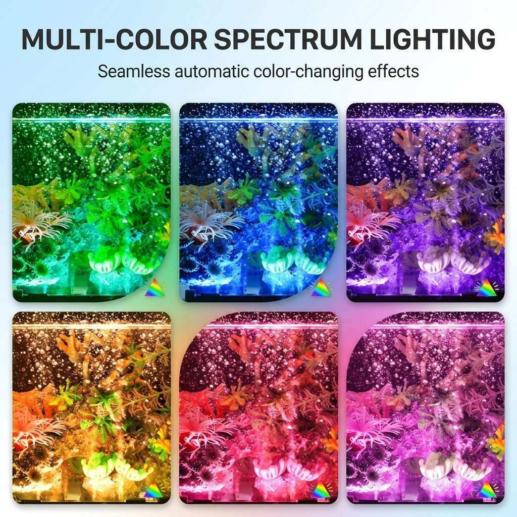 USB LED Aquarium Luchtbellenli - Marine Aquarium Nano recensie en prijs
